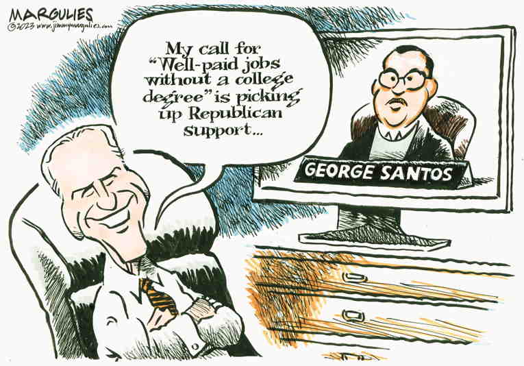 Political/Editorial Cartoon by Jimmy Margulies, King Features on In Other News