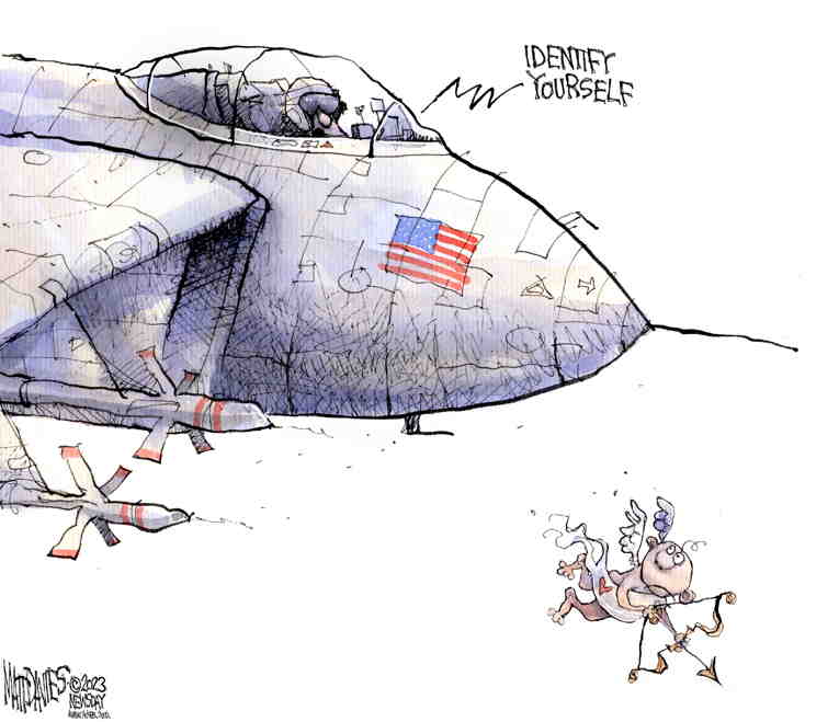 Political/Editorial Cartoon by Matt Davies, Journal News on In Other News