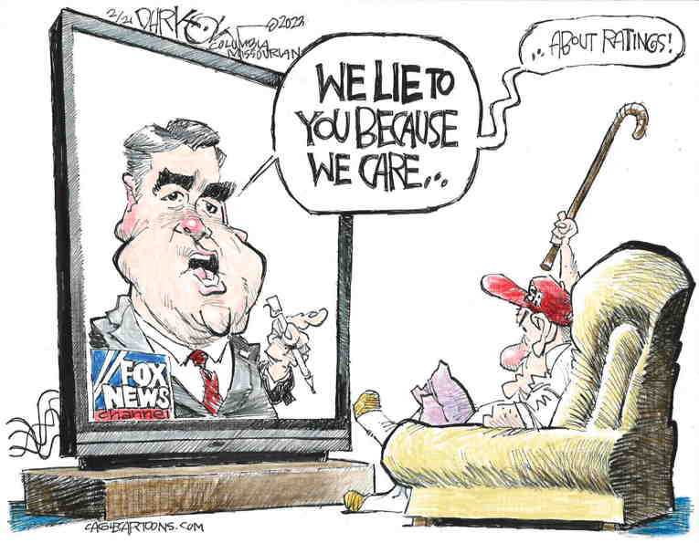 Political/editorial cartoon