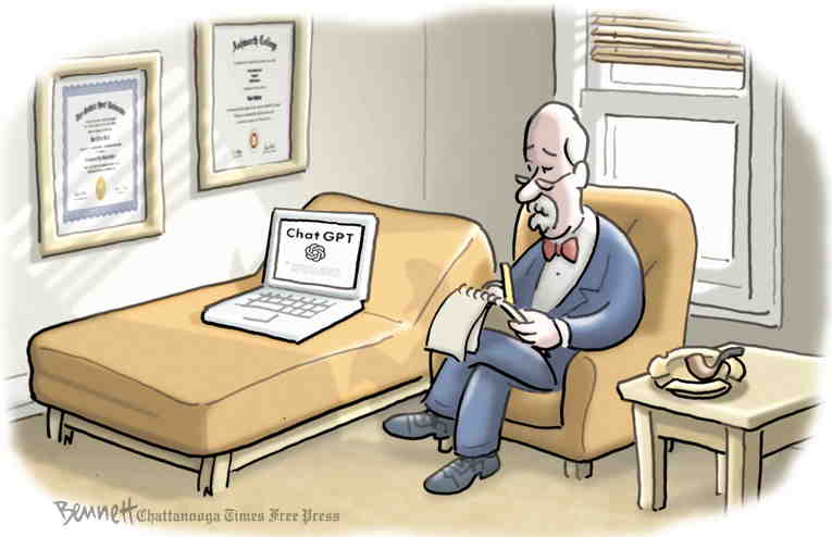 Political/Editorial Cartoon by Clay Bennett, Chattanooga Times Free Press on In Other News