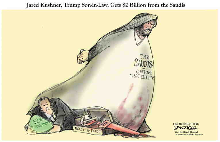 Political/Editorial Cartoon by Jeff Danziger on In Other News