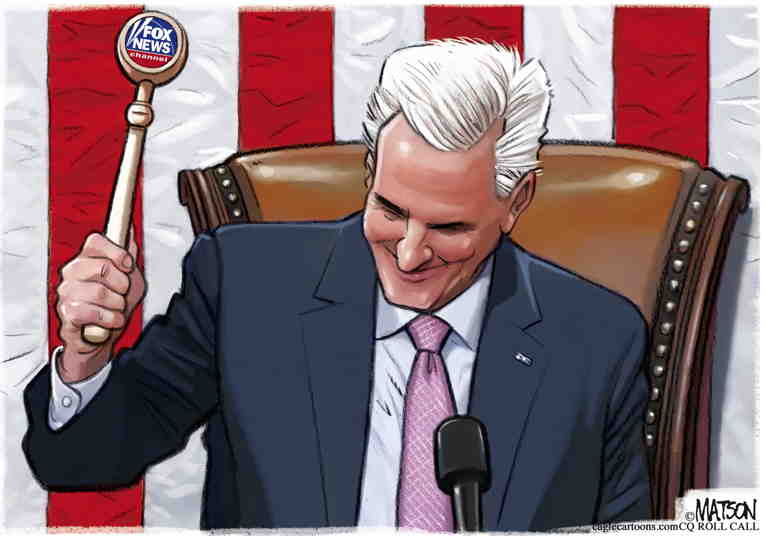Political/editorial cartoon