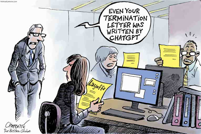 Political/Editorial Cartoon by Patrick Chappatte, International Herald Tribune on In Other News