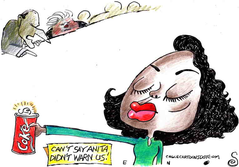 Political/Editorial Cartoon by Randall Enos, Cagle Cartoons on Supreme Court Held in Contempt