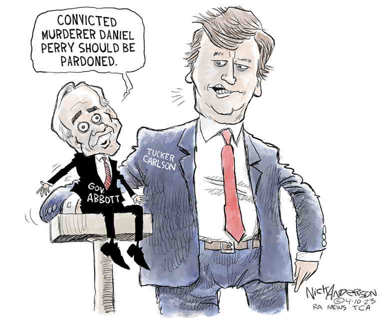 Political/Editorial Cartoon by Nick Anderson, Houston Chronicle on Texas Taliban Triumphs