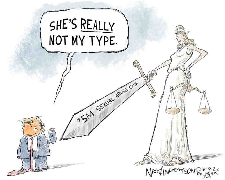 Political/editorial cartoon