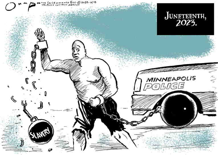 Political/Editorial Cartoon by Jack Ohman, The Oregonian on In Other News