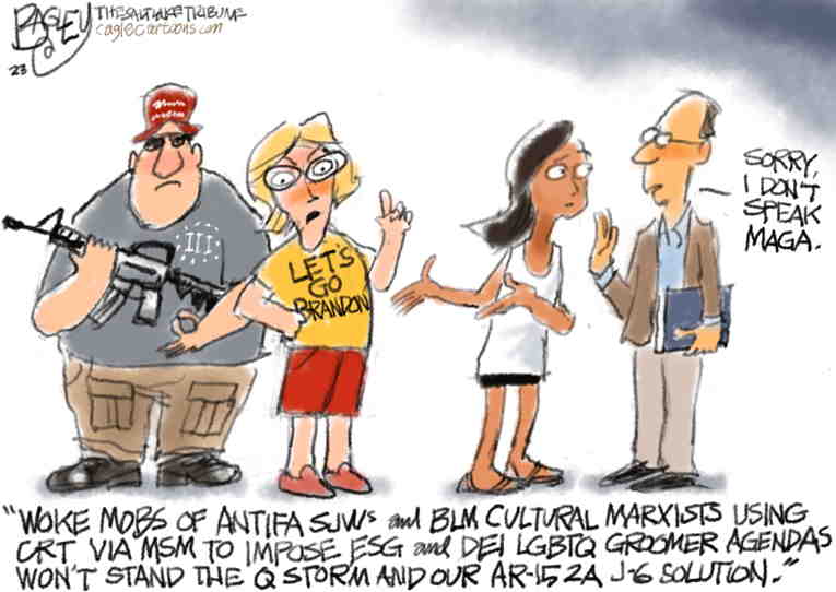 Political/Editorial Cartoon by Pat Bagley, Salt Lake Tribune on In Other News