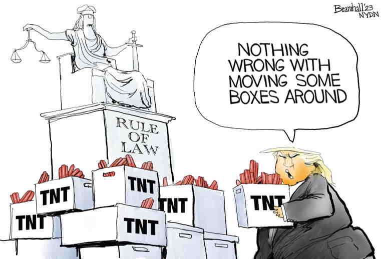 Political/editorial cartoon