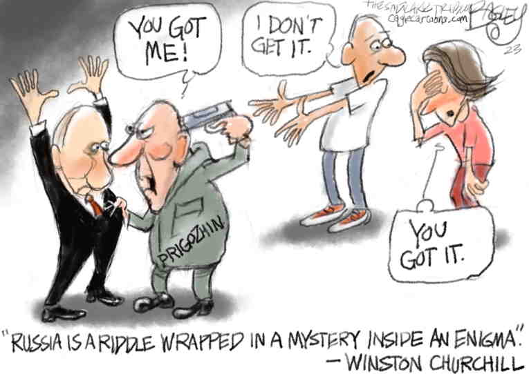 Political/editorial cartoon