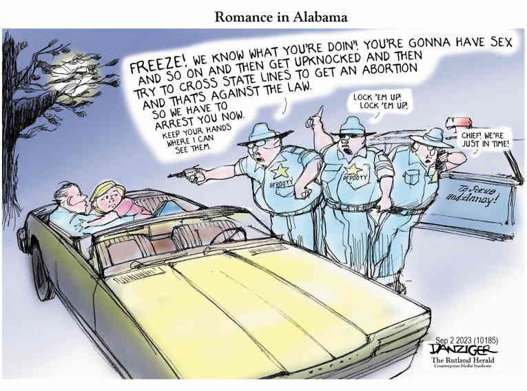 Political/Editorial Cartoon by Jeff Danziger on GOP Goes Back to Basics