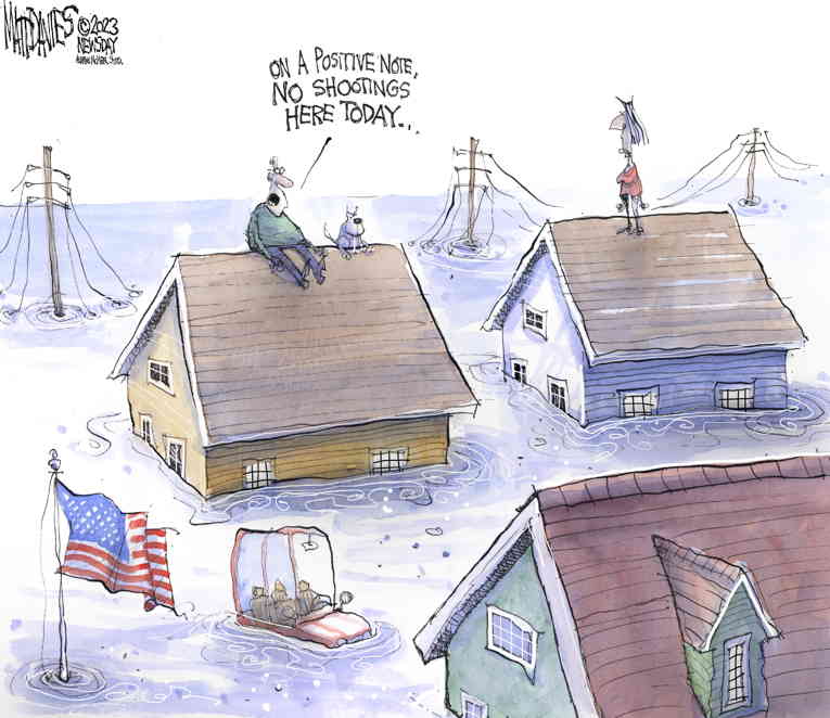 Political/Editorial Cartoon by Matt Davies, Journal News on In Other News
