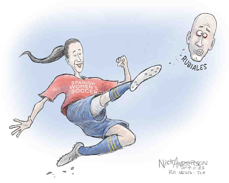 Political/Editorial Cartoon by Nick Anderson, Houston Chronicle on In Other News