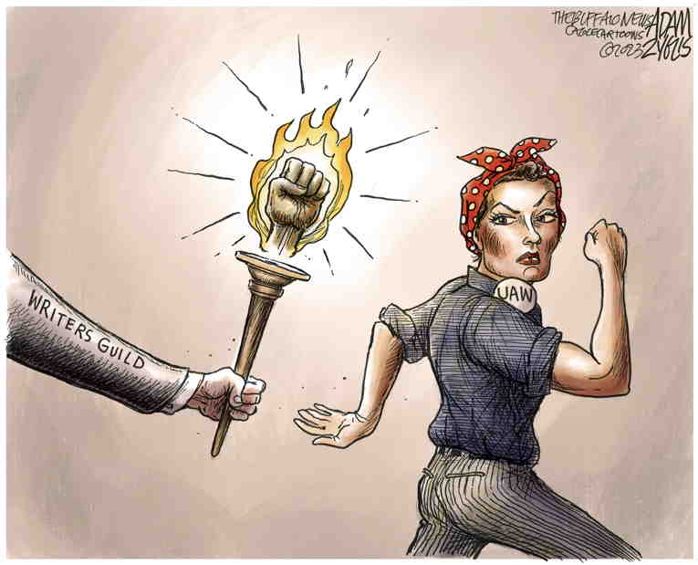 Political/Editorial Cartoon by Adam Zyglis, The Buffalo News on In Other News