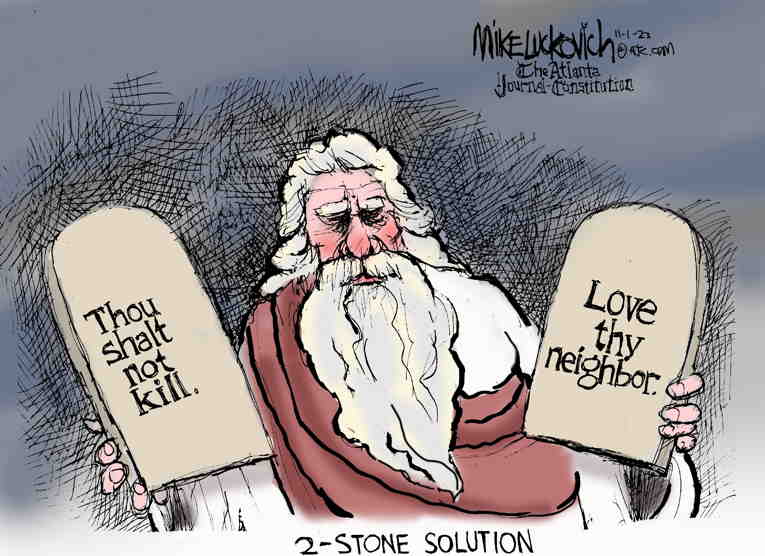 Political/editorial cartoon