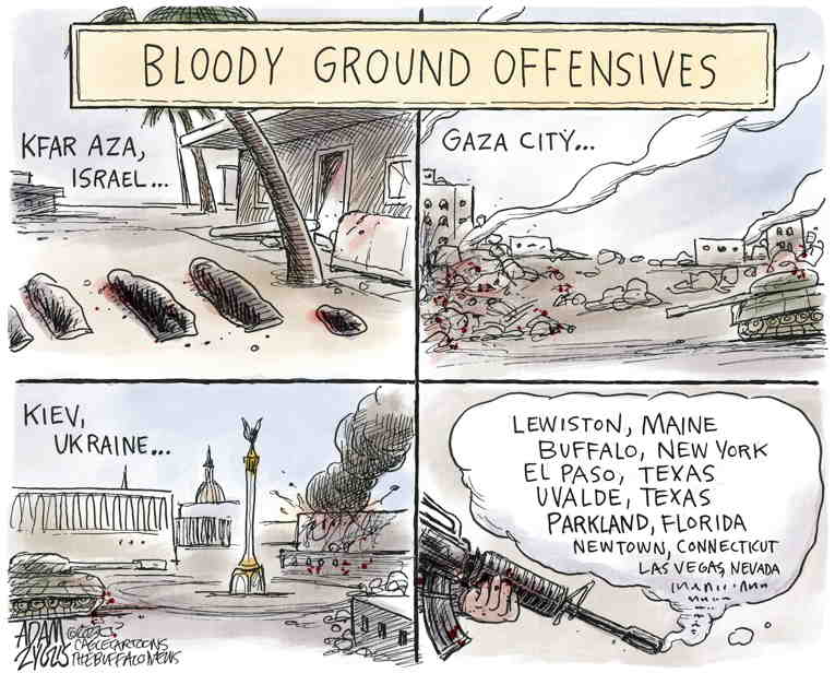 Political/Editorial Cartoon by Adam Zyglis, The Buffalo News on In Other News