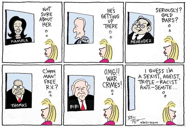 Political/Editorial Cartoon by Joel Pett, Lexington Herald-Leader, CWS/CartoonArts Intl. on In Other News
