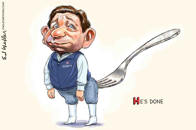 Political/Editorial Cartoon by Ed Wexler, PoliticalCartoons.com on In Other News