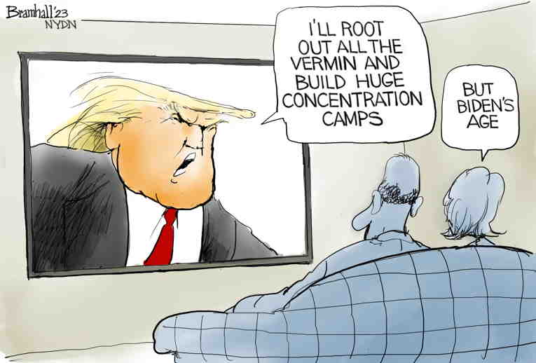 Political/editorial cartoon