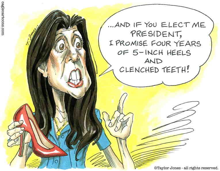 Political/Editorial Cartoon by Taylor Jones, Tribune Media Services on In Other News