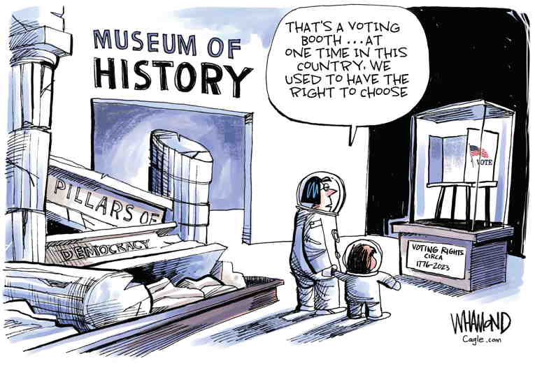 Political/Editorial Cartoon by Dave Whamond, Canada, PoliticalCartoons.com on In Other News