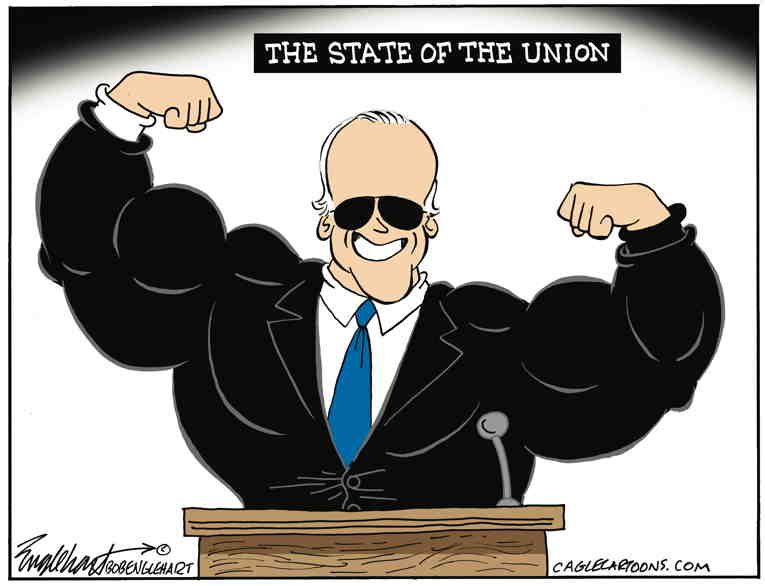 Political/editorial cartoon