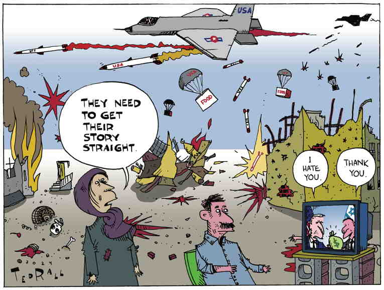 Political/editorial cartoon