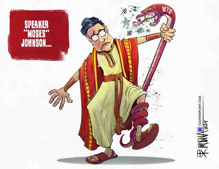 Political/Editorial Cartoon by Pedro Molina, El Nuevo Diario, Managua, Nicaragua on GOP House Melts Down