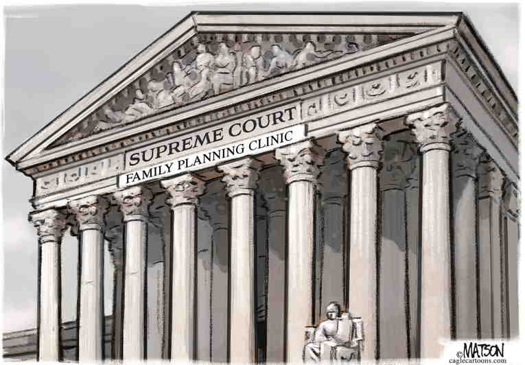 Political/Editorial Cartoon by RJ Matson, Cagle Cartoons on In Other News