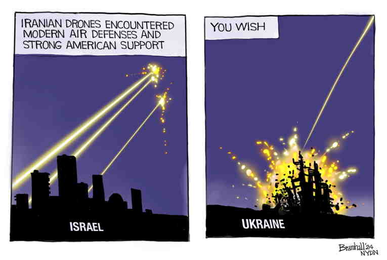 Political/Editorial Cartoon by Bill Bramhall, New York Daily News on In Other News