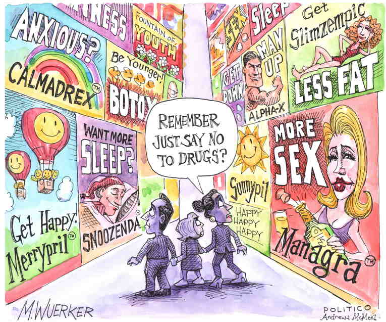 Political/Editorial Cartoon by Matt Wuerker, Politico on In Other News