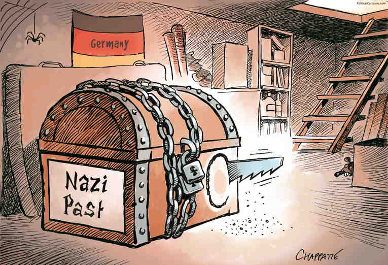 Political/Editorial Cartoon by Patrick Chappatte, International Herald Tribune on Europe Repeating History