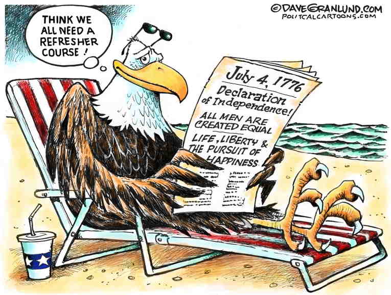 Political/Editorial Cartoon by Dave Granlund on In Other News