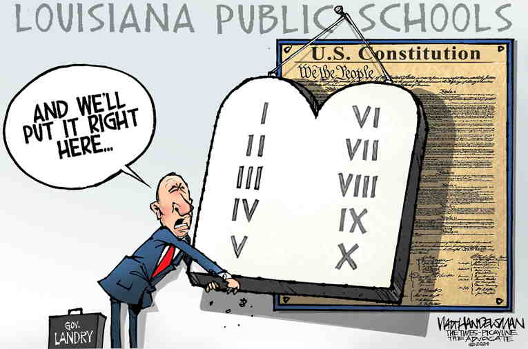 Political/editorial cartoon