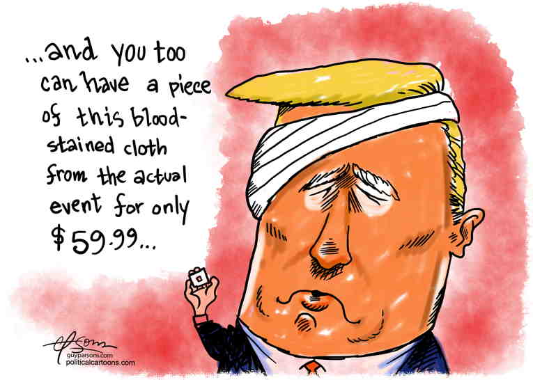 Political/Editorial Cartoon by Guy Parsons on In Other News