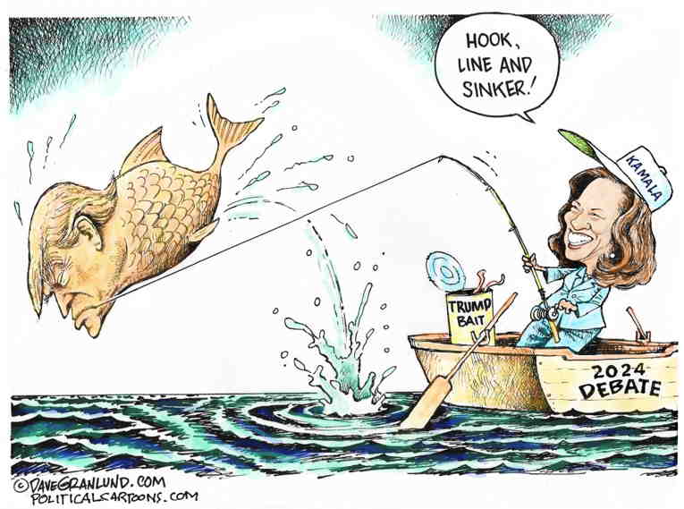 Political/Editorial Cartoon by Dave Granlund on Trump Crashes and Burns