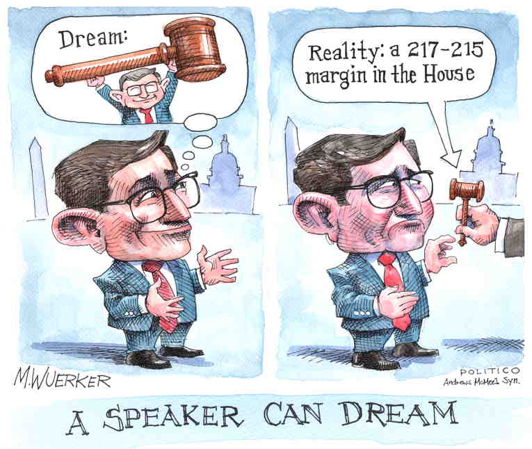 Political/Editorial Cartoon by Matt Wuerker, Politico on In Other News