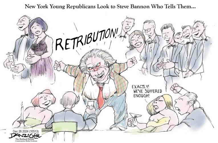 Political/Editorial Cartoon by Jeff Danziger on In Other News