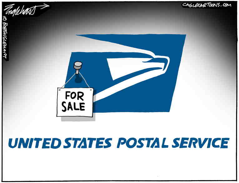 Political/Editorial Cartoon by Bob Englehart, Hartford Courant on In Other News
