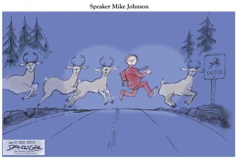 Political/Editorial Cartoon by Jeff Danziger on In Other News