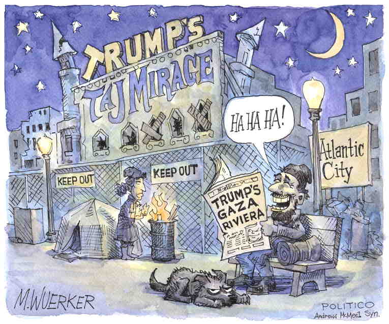 Political/Editorial Cartoon by Matt Wuerker, Politico on In Other News