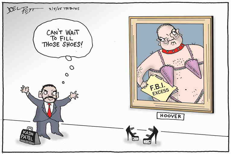 Political/Editorial Cartoon by Joel Pett, Lexington Herald-Leader, CWS/CartoonArts Intl. on In Other News