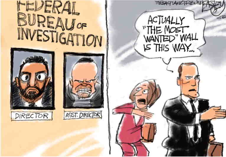 Political/Editorial Cartoon by Pat Bagley, Salt Lake Tribune on In Other News