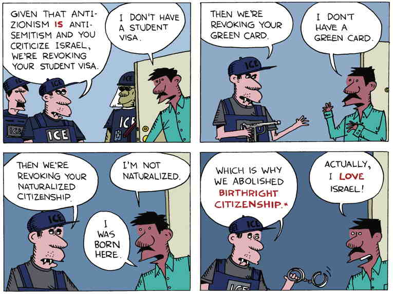 Political/Editorial Cartoon by Ted Rall on In Other News