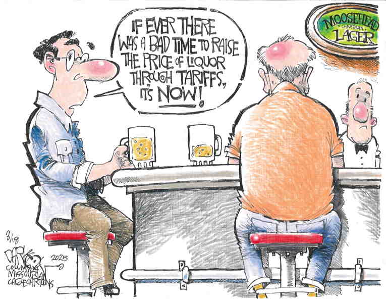 Political/Editorial Cartoon by John Darkow, Columbia Daily Tribune, Missouri on In Other News