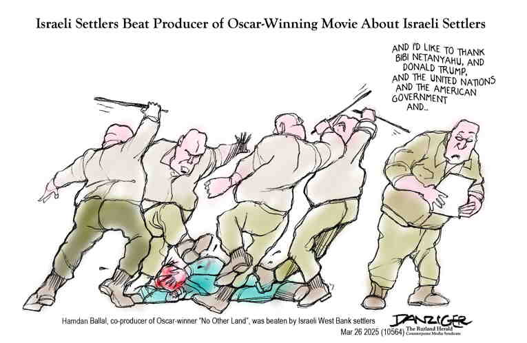 Political/Editorial Cartoon by Jeff Danziger on In Other News