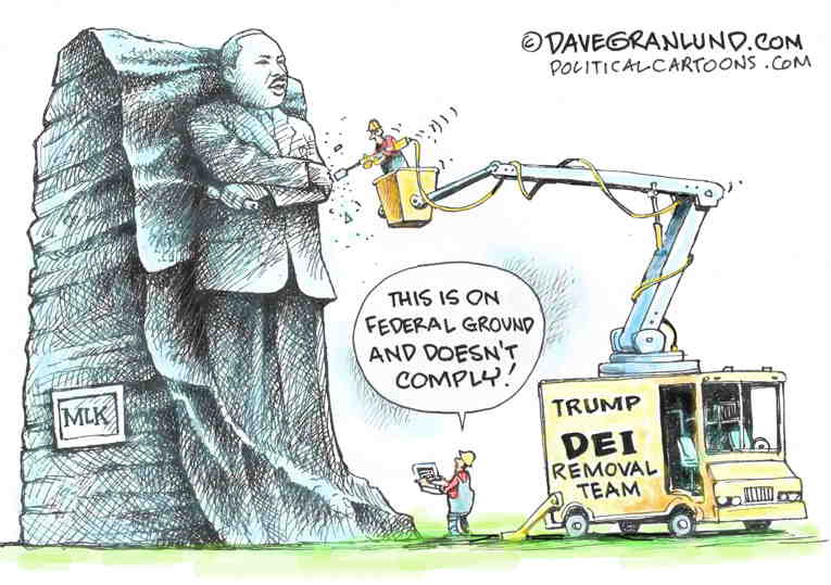 Political/Editorial Cartoon by Dave Granlund on In Other News