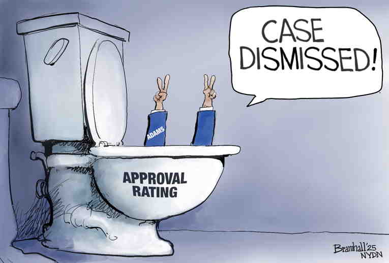 Political/Editorial Cartoon by Bill Bramhall, New York Daily News on In Other News