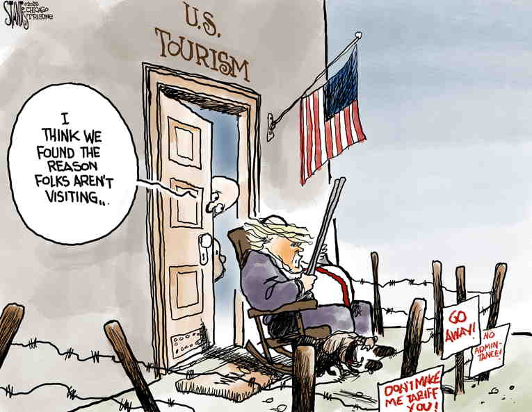 Political/Editorial Cartoon by Scott Stantis, Chicago Tribune on In Other News