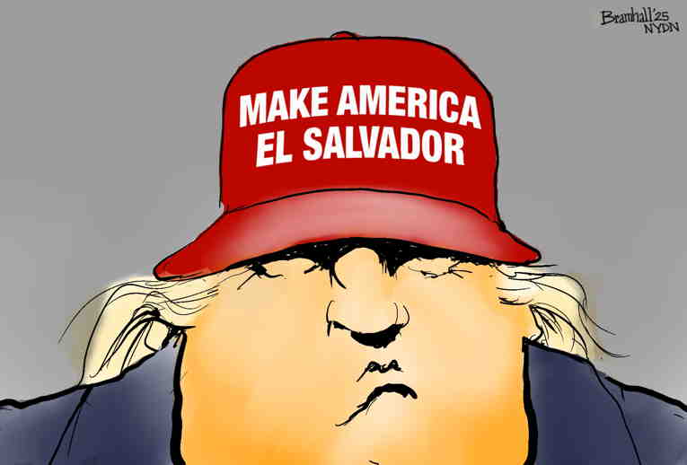 Political/editorial cartoon